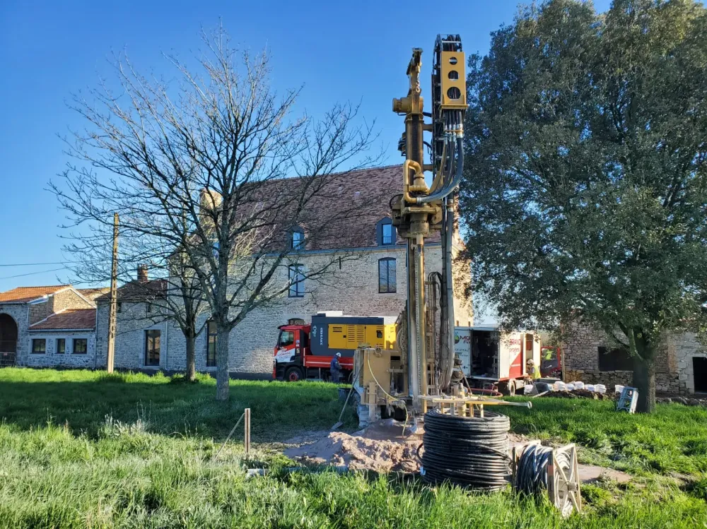Chauffage géothermie à Saint-André Goule d'Oie